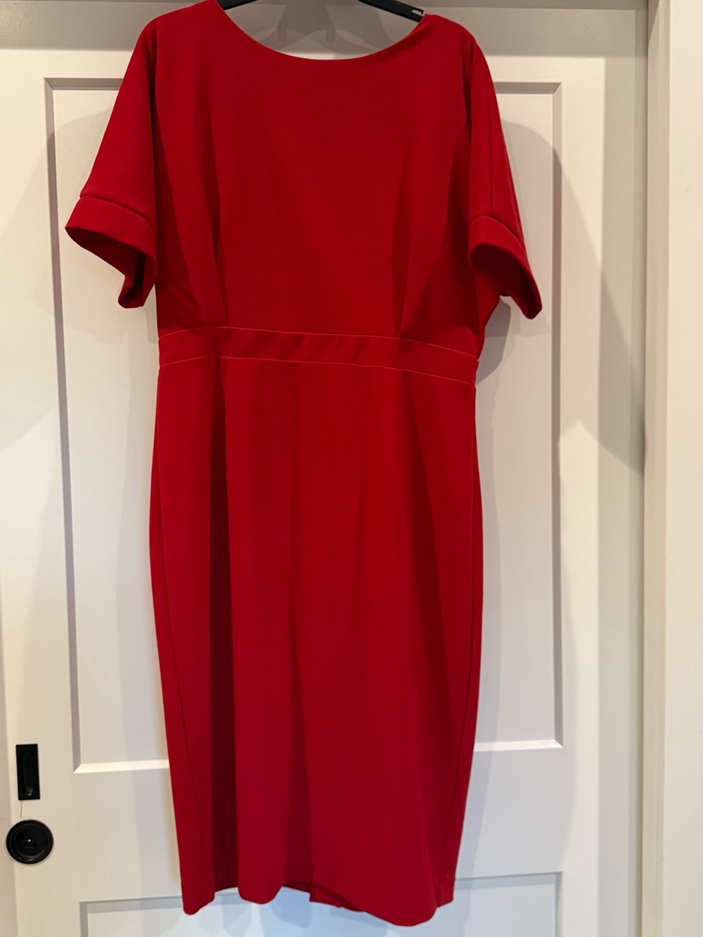 Alexia Admor Red Midi Sheath Dress
